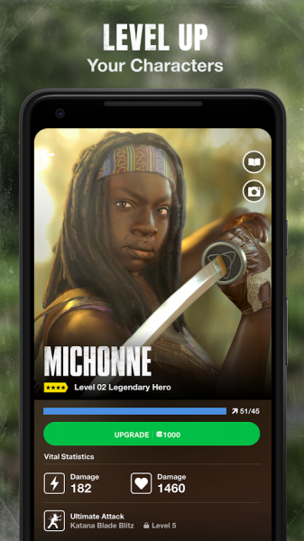 Michonne TWD our world